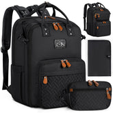 RAINSMORE diaper bag backpack main compartment organized for quick access to essentials