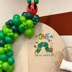 Raoformi One Hungry Caterpillar decal green caterpillar detail ideal for wall decor