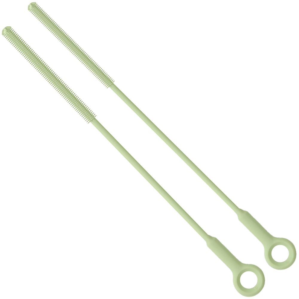 Raymeefa avocado-green straw cleaner close-up for interior cleaning