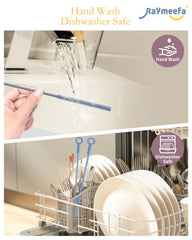 Raymeefa durable-bristle straw cleaner ensures long-lasting use and reliable cleaning.