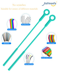 Raymeefa bendable-handle straw cleaner navigating curved angles