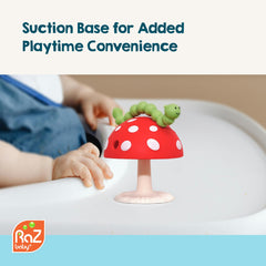 RaZbaby Chompy teether designed for infants 3 months and up