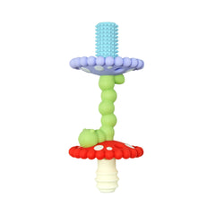 RAZBABY Chompy Teether Wand front teeth focus soothes sore gums during early teething