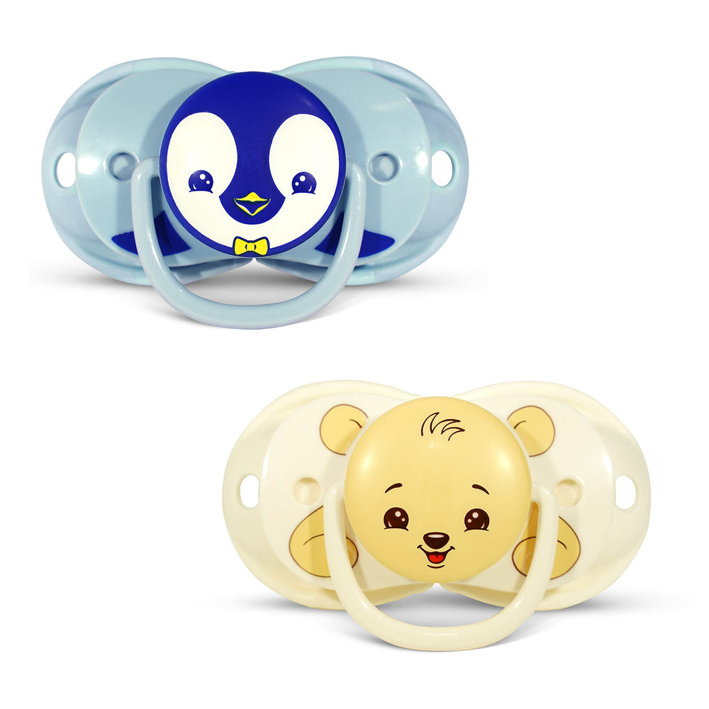 RaZbaby Keep-It-Kleen bear design close-up shows soft shield for gentle skin