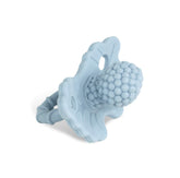 RaZbaby RaZberry teether close-up shows BerryBumps texture for soothing gums