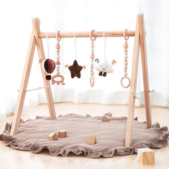 Razee foldable gym setup shown for easy storage and travel