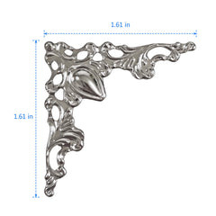 Rddconkit pure copper corner protectors highlight vintage charm while guarding shelves.