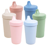 Re-Play spill-proof sippy cups valve close-up demonstrates leak prevention for toddlers.