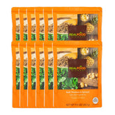 Real Food Blends beef-potatoes-spinach puree bowl highlights real-food nutrition for tube feeding meals.