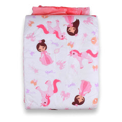 Rearz Princess Pink outer plastic backing with cute unicorn design for discreet wear