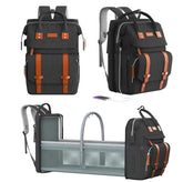 RECALLA diaper bag backpack with multiple pockets keeps on-the-go items organized