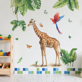 Refamaee Jungle Giraffe wall decal boosts nursery imagination and easy application.