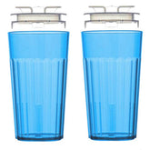 Reflo Smart Cup bundle blue 2-pack for independent sipping training.