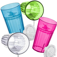 Reflo Smart Cup open-mouth transition design helps little ones learn self-feeding.