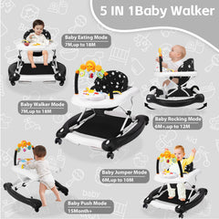 RefoereBabe baby walker folded flat for compact under-bed storage