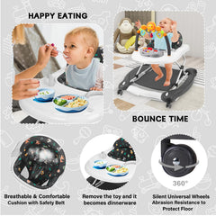 RefoereBabe baby walker in rocking mode for soothing sway