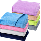Reginary 8 Pcs Fuzzy Baby Blankets pack cover showcases cozy warmth for daycare.