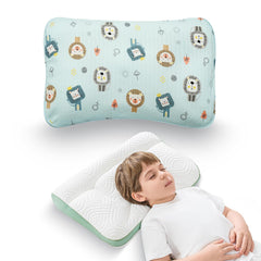 Reidio toddler pillow ergonomic design supports natural neck alignment.