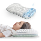 Reidio Toddler Pillow dual-height ergonomic design supports growing neck alignment.