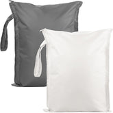 RelaxScene wet-dry bag showing waterproof zipper for dry storage.