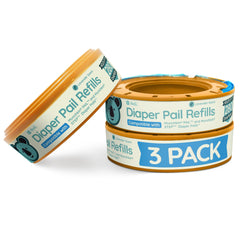 Reli diaper pail refill lavender scent pack keeps nursery fresh during diaper changes.