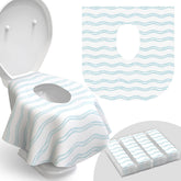 Relyo toilet seat covers 20 pack wraps for grab and go travel