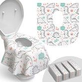 Relyo dinosaurs design toilet seat covers for kid-friendly travel protection.