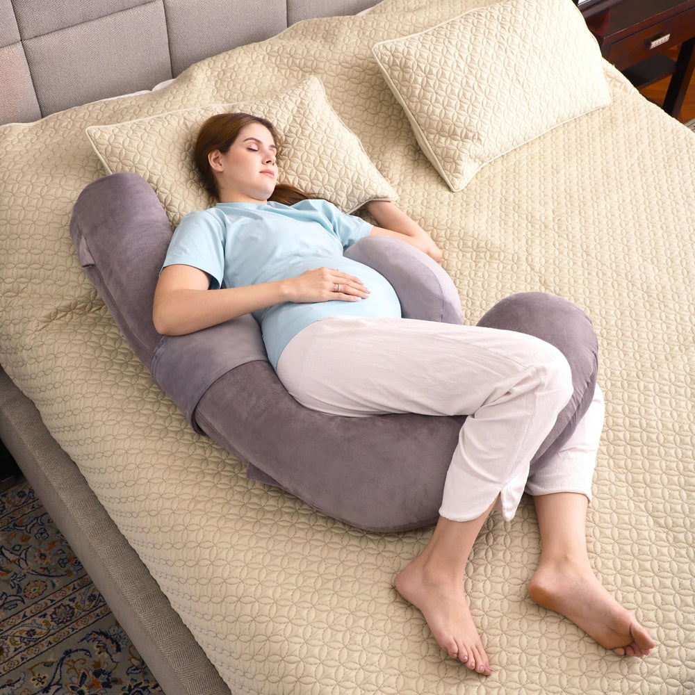 RELY+ gyno-pillow-full-body-support offers full-body cradling for enhanced nightly comfort.