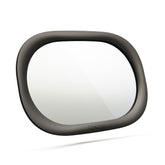 Renzo baby car mirror offers wide-angle view for easy rear-facing monitoring.