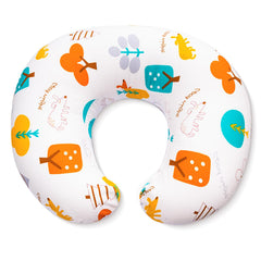 Resylp nursing pillow cover close-up shows soft cotton fabric for skin comfort.