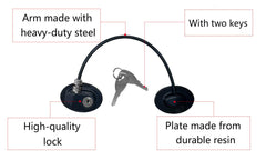 REZIPO refrigerator lock with keys enables quick, secure access.