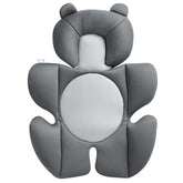 Rezlli newborn cushion demonstrates back-lying support for comfortable stroller rides.