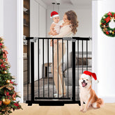 Rgqphantom 41-tall gate front view for stairs and doorways.