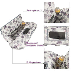 RHYDEER cart cover featuring a phone pocket for hands-free entertainment.