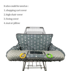 RHYDEER dotted minky texture detail adds cozy comfort for baby