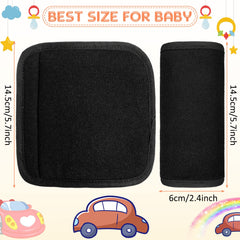 Riakrum strap cover closeup displays soft short-plush texture for gentle contact.