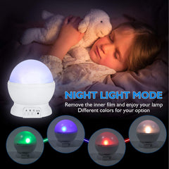 RICTLY projector offers nine color modes to tailor mood and imagination