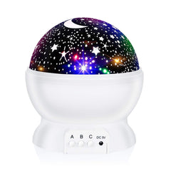 RICTLY Night Light Nebula Projector showcases 360° rotation for a sweeping bedtime sky
