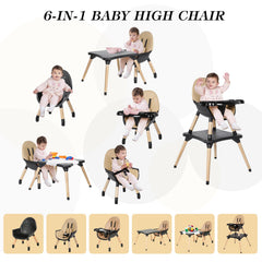 RICUTON 5-point harness safety highlights secure infant seating