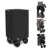 Rilime wagon cover on Wonderfold W2 Luxe shows snug fit and weather protection.