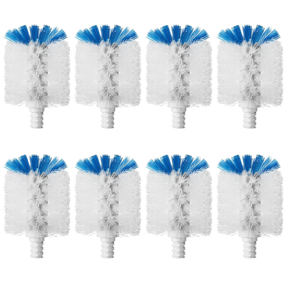 RIMAY OXO bottle brush refill head set of eight for cost-saving replacements.