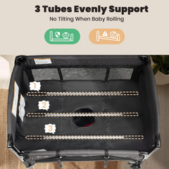 Rinnebbit diaper changing basket keeps essentials within reach.