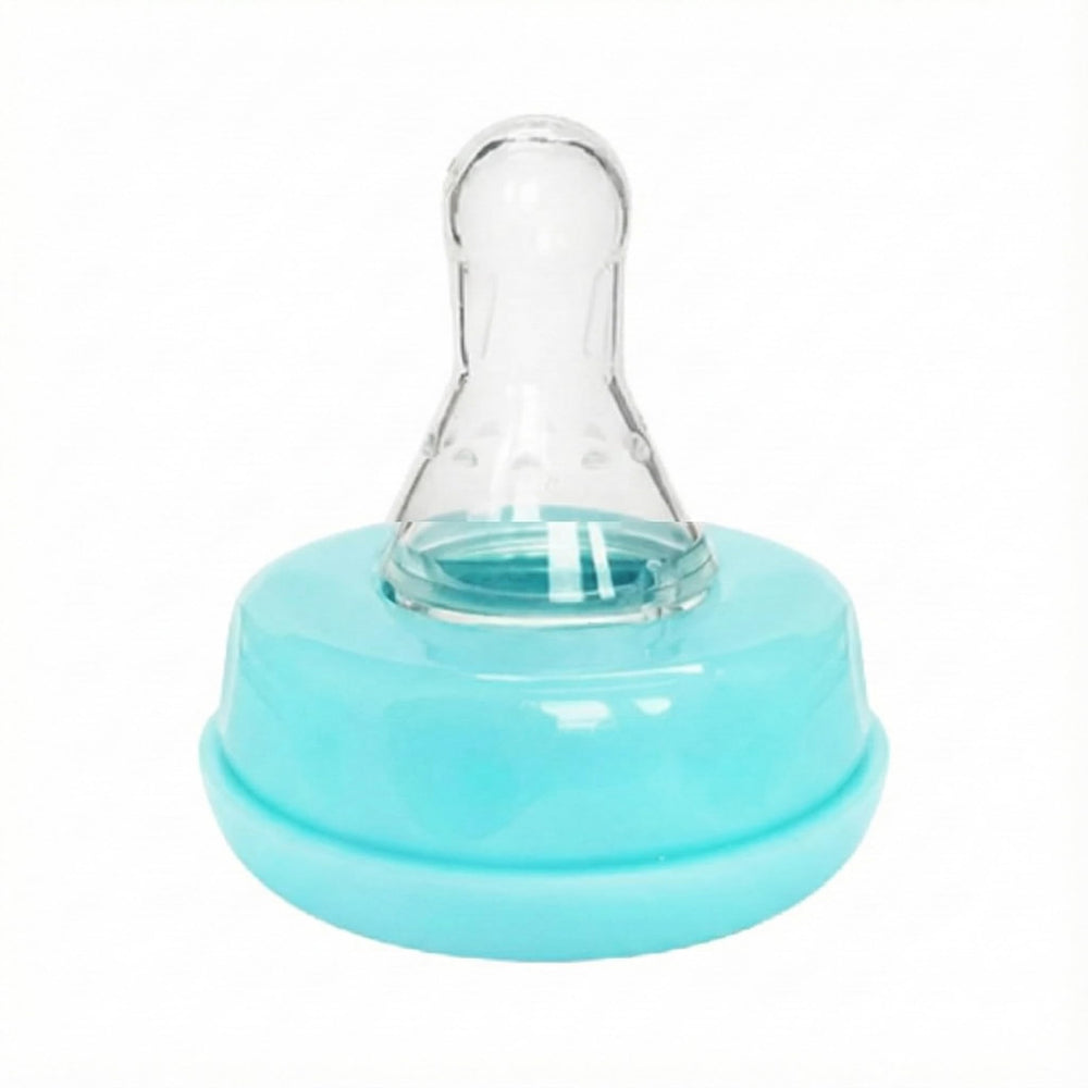 River Finn Organics blue baby bottle nipples pack, 20-count, supports reliable feeds across brands.