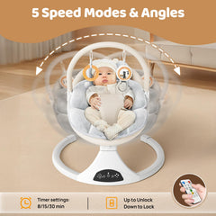 RIVIPLOU detachable seat pad for easy cleaning and baby comfort.