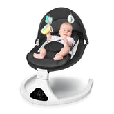 RIVIPLOU electric baby swing with remote control offers soothing motion for calm baby.