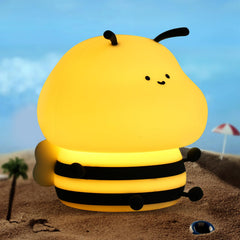Rktnorv Bee Night Light 7-color cycle with dimming for mood
