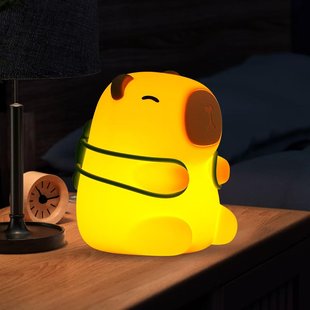 Rktnorv Capybara Night Light glows softly for calming bedtime ambiance.