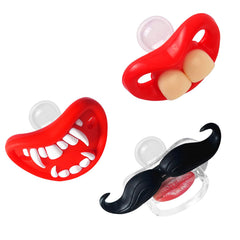 ROBBEAR bucktooth pacifier adds cute look while comforting babies