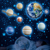 Robmoda glow stars on ceiling create a calming night sky