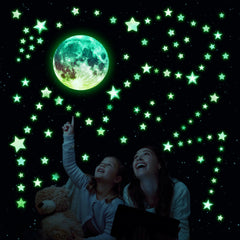 Robmoda glow-stars-ceiling creates a twinkling night sky for kids' rooms
